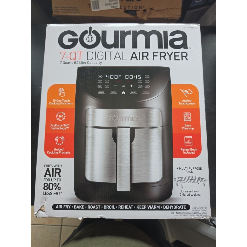 Gourmia GAF798 7 Quart Digital Air Fryer